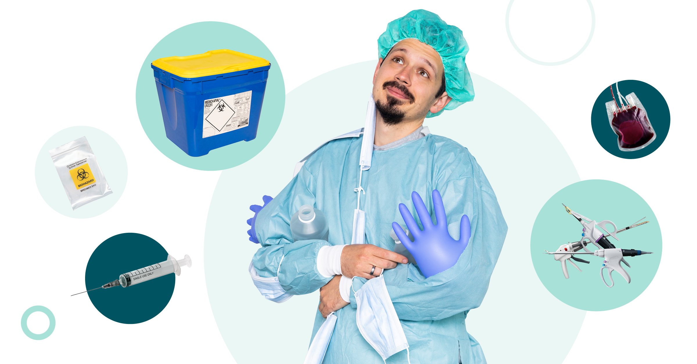 Hoe we Specifiek Ziekenhuis Afval scheiden bij het Flevoziekenhuis